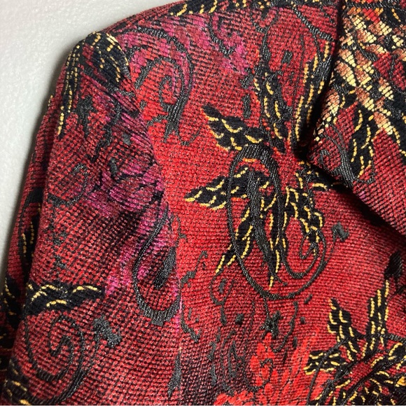 Harve Bernard textured blazer autumn colorful size 10 - Picture 4 of 11